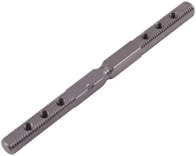 Main image of Tuff Stuff 4523 Steel Swivel Spindle 9/32" Square x 4-3/4" Long 20 TPI 3/8" With Stop Notch And Tapped Holes On Both Ends A Replacement For Surface Mount Mortise Locksets