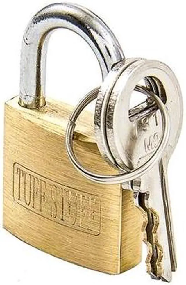 Alt view image 2 of 2 - 1" Brass Padlock