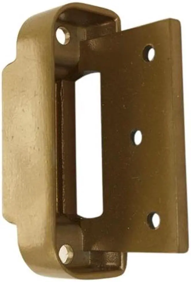 Alt view image 2 of 3 - Yale Security 112A Sprayed Bronze Standard Angle Strike