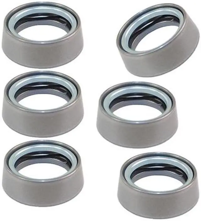 Main image of Keedex K-24A Pack Of 6 Aluminum Cylinder Collar Guard With Spring For Mortise Cylinders