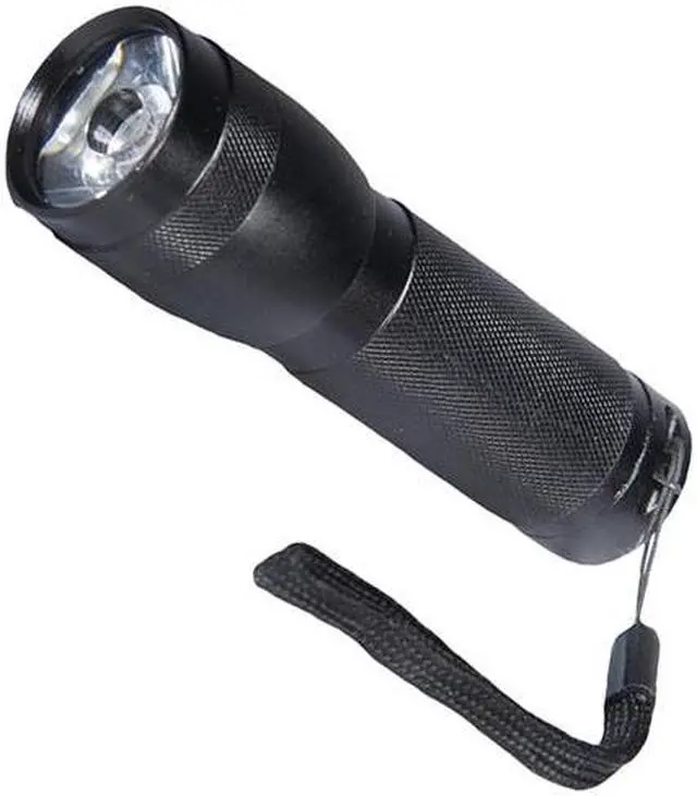 Main image of Tuff Stuff 96076 Aluminum Body High Power 1-Watt LED Flashlight With Easy On/Off Switch And Wrist Strap