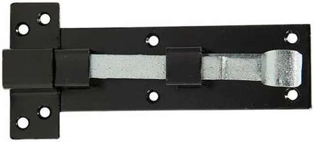 Main image of Tuff Stuff 19086 6" Heavy Duty Black Square Spring Bolt