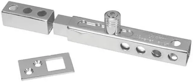 Main image of American Lock 045-A895 Locking Bolt Hasps - Fully adjustable 3/4" steel throw chrome plated hardened steel 8-1/2 Inch Long Locking Bolt Hasp by Master Lock
