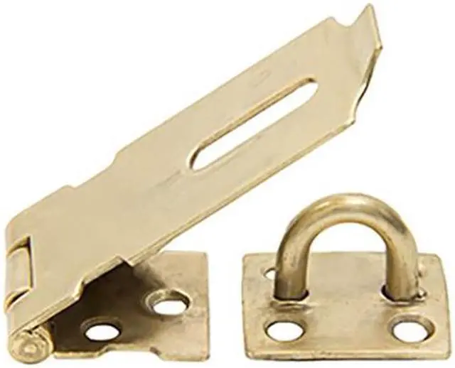 Main image of Tuff Stuff 34520 Brass Plated 2" Safety Hasp