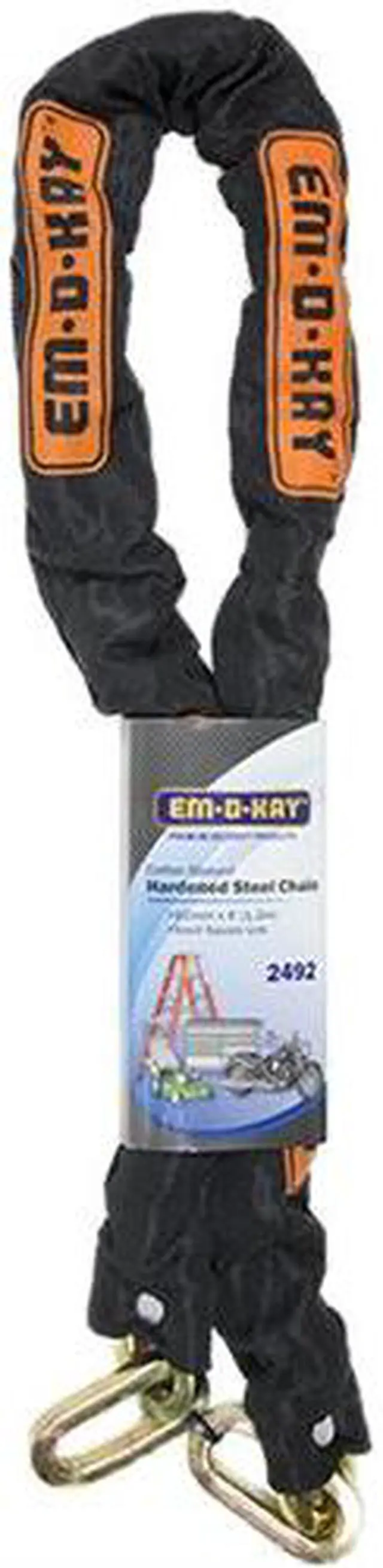 Main image of Em-D-Kay 2492 Cotton Sleeved 10mm x 4' Hardened Steel Chain
