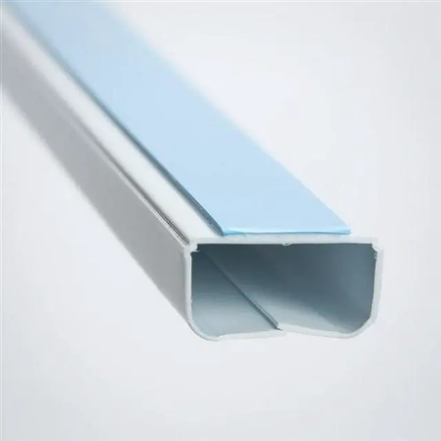 Alt view image 3 of 3 - Wire Hider Premiere Raceway WireHider 2 Pieces FWH-13421 Beige 1-1/2" x 48" Base Molding Self Adhesive