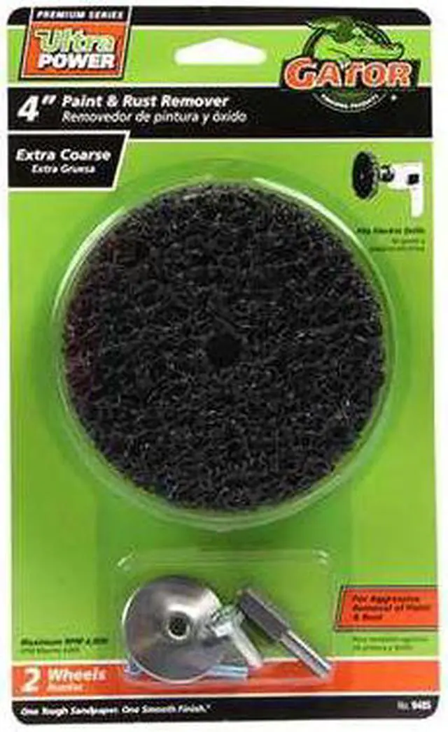 Alt view image 3 of 6 - Ali Industries 9485 Drill Mt Paint/Rust 2-Pack Paint/Rust Remover - Pack Of 2