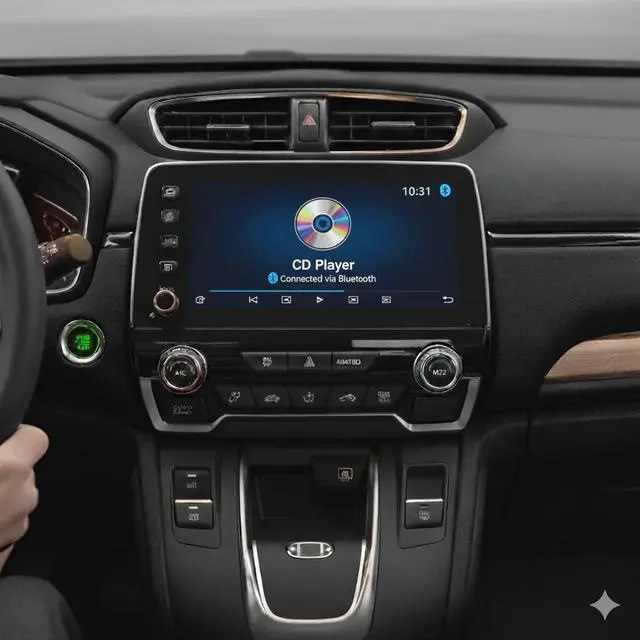 Alt view image 6 of 7 - PRO STAR Bluetooth USB CD Player 2019-2026 Compatible With Honda CR-V e:FCEV