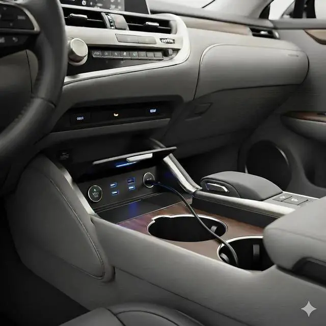 Alt view image 3 of 7 - PRO STAR Bluetooth USB CD Player 2027 Compatible With Mercedes-Benz E53 AMG