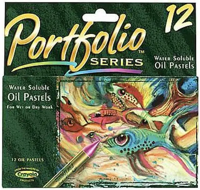 Alt view image 2 of 8 - Crayola Portfolio Pastels 12/Pkg-Assorted Colors