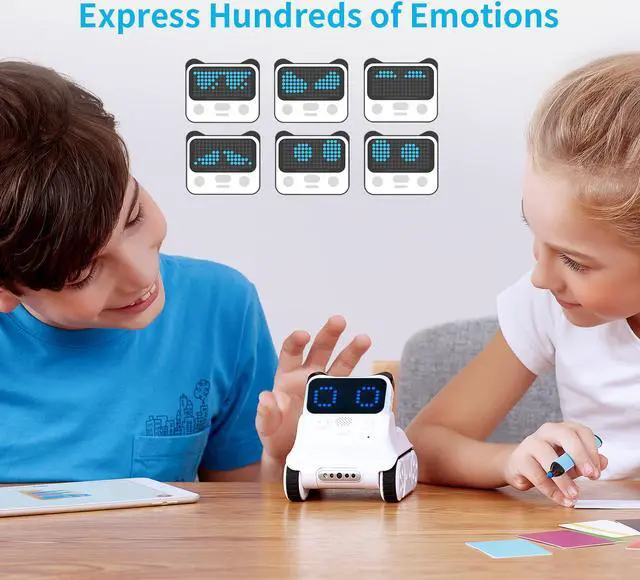 Alt view image 6 of 11 - Makeblock Codey Rocky Robot, STEM Education, Entry-level Coding Toys for 6yrs+ Kid, mBlock 5 Available for Windows and MacOS , Compatible with Lego, Family Choice Awards 2018