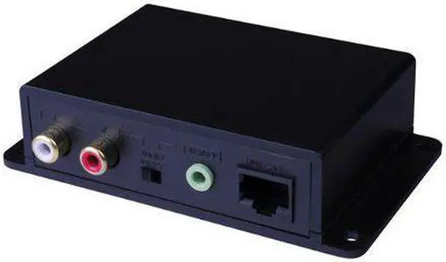 Alt view image 2 of 5 - Vanco 280535 RCA Analog Audio over Cat5e/Cat6 Cable Extender Balun Kit