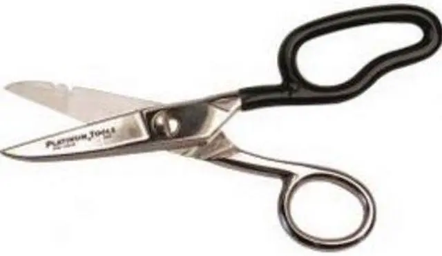 Alt view image 2 of 6 - Platinum Tools 10525C Platinum Tools Prof Electrician Scissors - Black