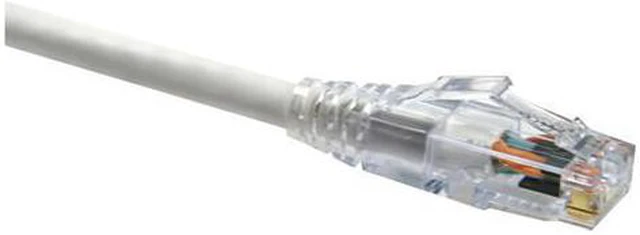 Main image of 62460-10W LEVITON TELCOM EXTREME6+ P.C. CAT6 WHITE 10FT