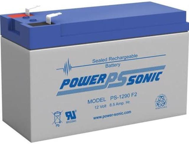 Alt view image 2 of 8 - POWER-SONIC PS-1290F2 12 VOLT 9 AMP BATTERY