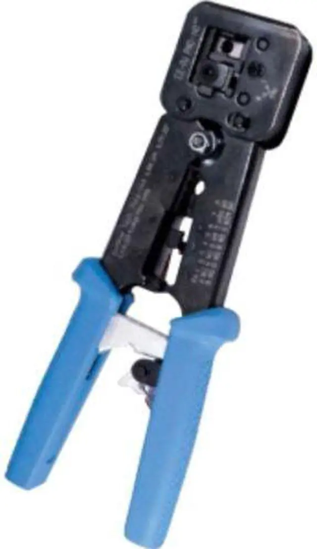 Alt view image 2 of 3 - Platinum Tools - 100054C - 100054C - Crimp Tool, Hand, Cat5e, CAT6 Cat5e/Cat6 Shielded Cables