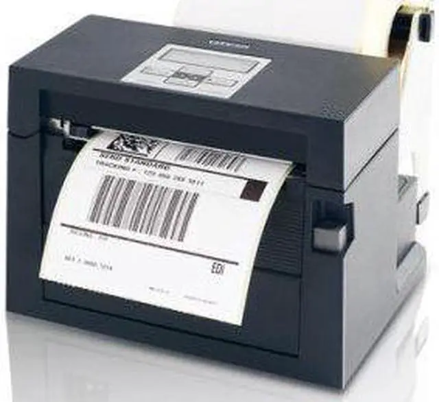 Alt view image 2 of 3 - CITIZEN CL-S400DTETU-R Direct Thermal 6 ips 203 dpi Barcode printer, 120V, Ethernet, Black