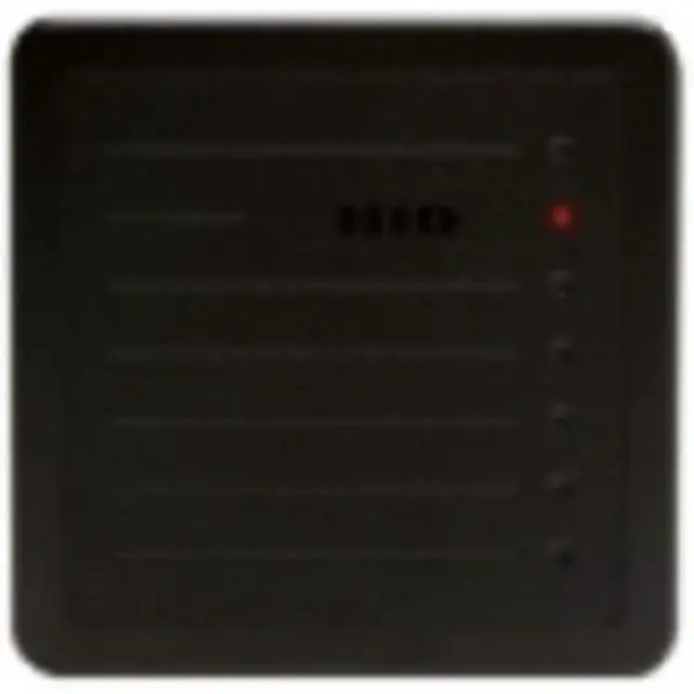 Main image of HID 5455BGN00 ProxPro II 5455 125 kHz Wall Switch Proximity Reader (Pigtail and No Keypad) - Color: Gray