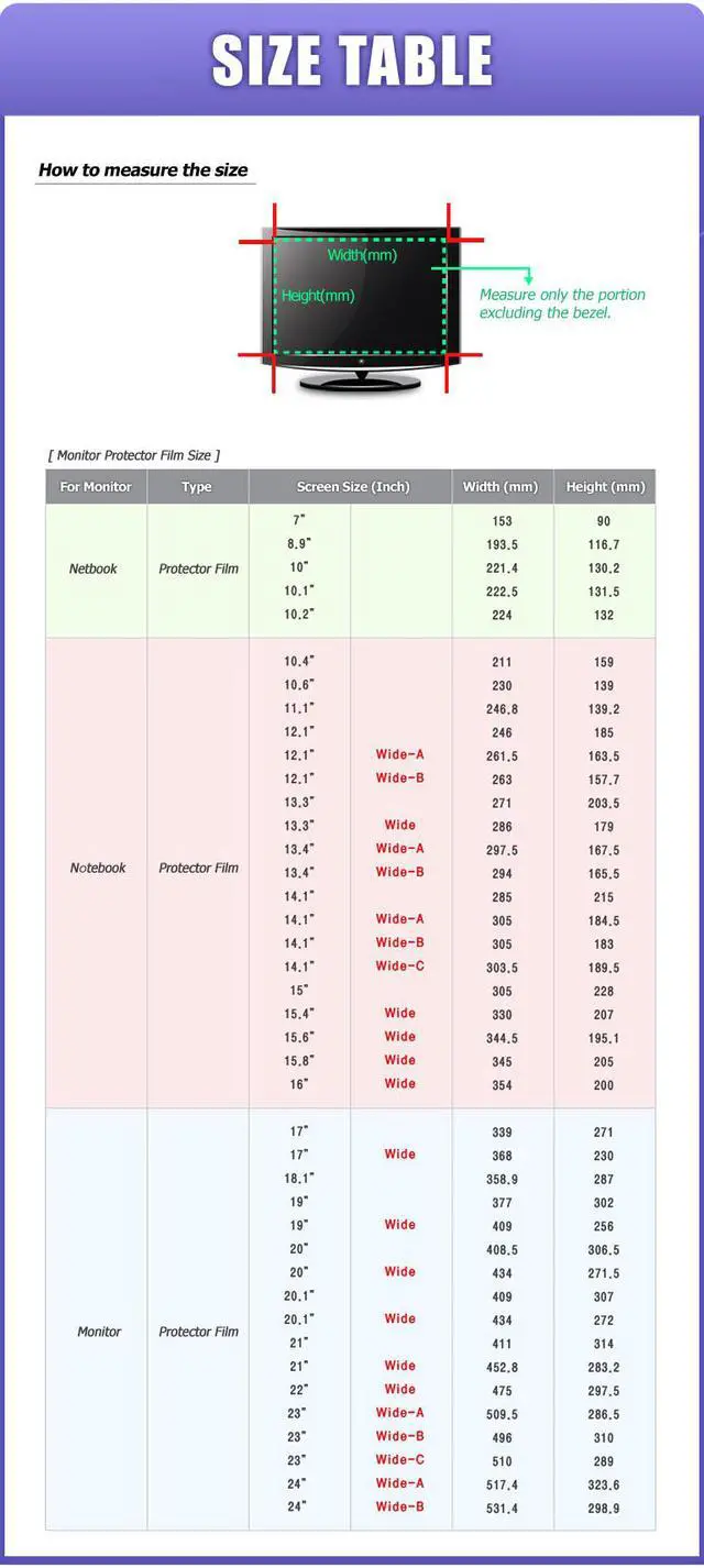 Alt view image 2 of 7 - [23" Wide C 510mm (W) x 289mm (H)] NANOBLIND Privacy Screen Filter Film for 23-inch LCD Monitor