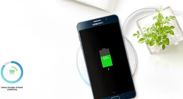 Alt view image 5 of 9 - SAMSUNG Fast Charge Qi Wireless Charging Pad EP-PN920 for Samsung GALAXY Note5 & S6 edge Plus -Retail Packaging, Black