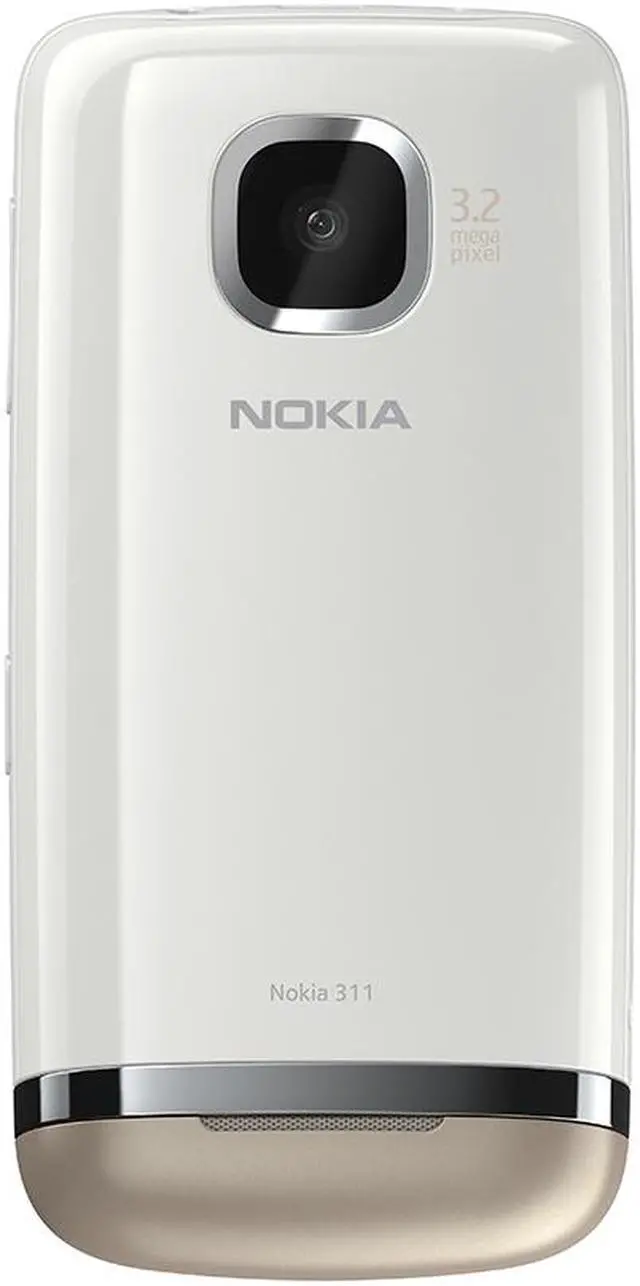 Alt view image 2 of 2 - Nokia Asha 311 White Factory Unlocked 2G Network-GSM 850 / 900 / 1800 / 1900, Penta Band 3G- WCDMA 850/900/1700/1900/2100