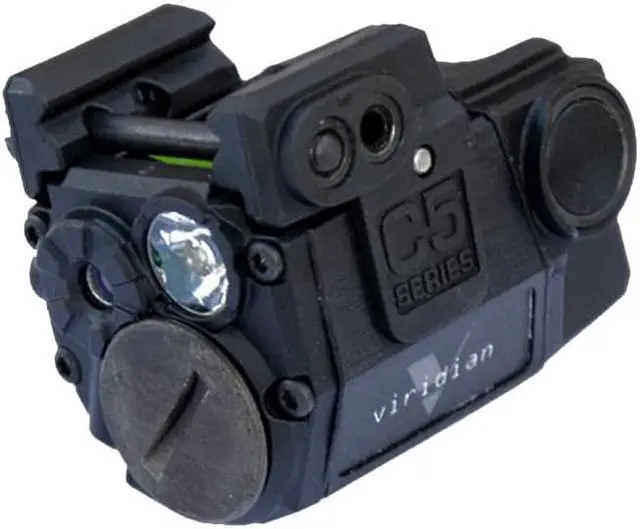 Alt view image 12 of 20 - Viridian C5L Universal Sub-Compact Green Laser Sight with Tactical Light
