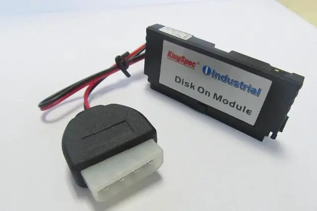 Main image of KingSpec 16GB 40PIN DOM DISK ON MODULE MLC Vertical+Socket IDE interface female