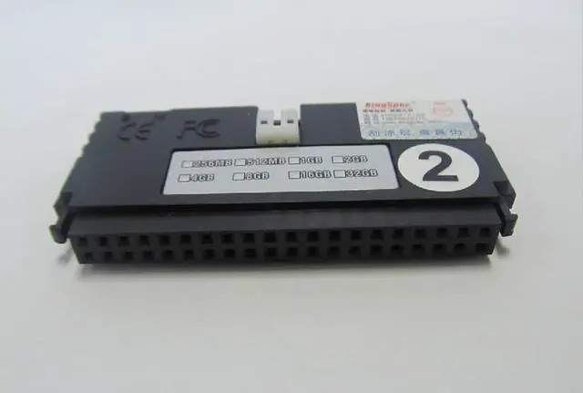 Alt view image 5 of 5 - KingSpec 16GB 40PIN DOM DISK ON MODULE MLC Vertical+Socket IDE interface female