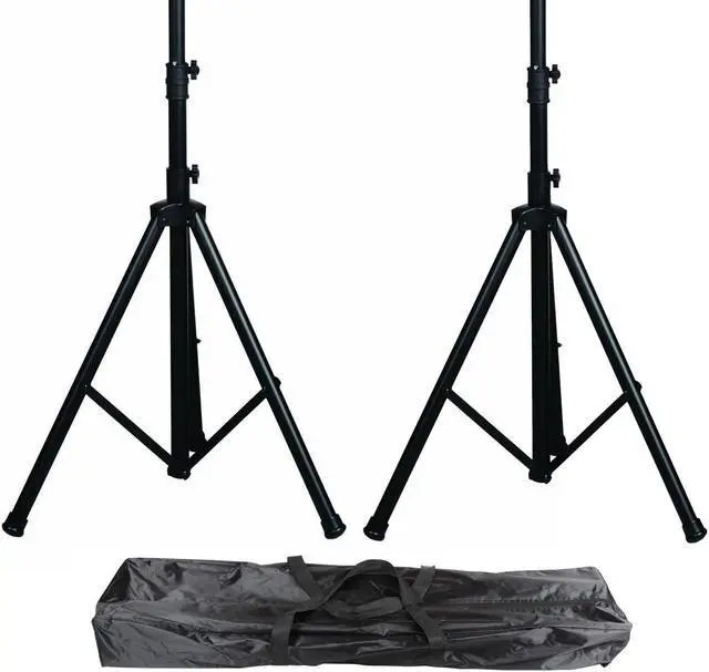 Main image of Speaker stands 2x carrying bag adjustable height DJ pro audio