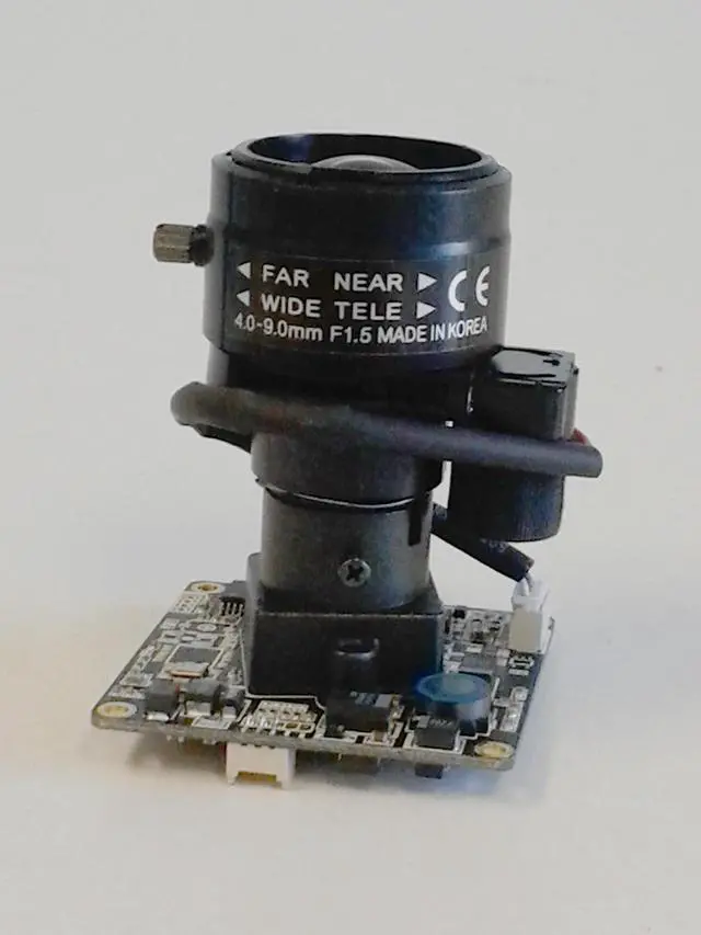 Alt view image 3 of 3 - CCTV camera module, 600 TV lines, 1/3" Sony Super HAD CCD, Made in Korea
