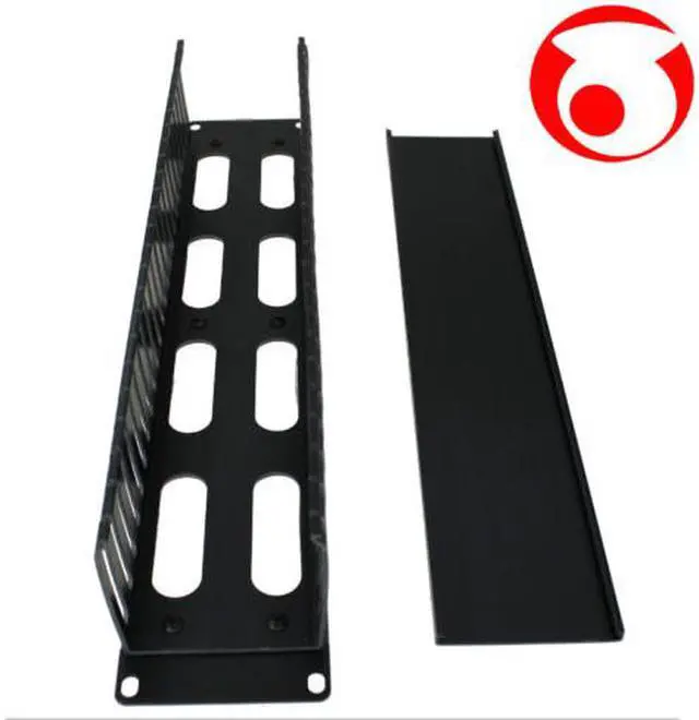 Main image of Front Cable Management Hanger Wiring Duct Panel 2 Units 9/16 inch Wiring