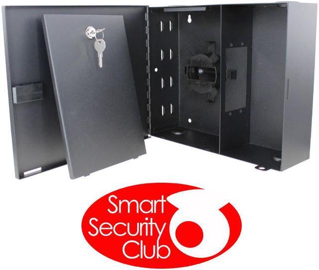 Main image of 12 port wall-mount fiber optic termination enclosure