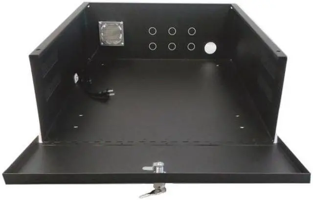 Alt view image 2 of 4 - Smart Security Club DVR Lock-Box, 15 x 15 x 5 Inch, Built-In Fan - 16 Gauge