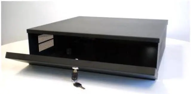 Alt view image 4 of 4 - Smart Security Club DVR Lock-Box, 15 x 15 x 5 Inch, Built-In Fan - 16 Gauge