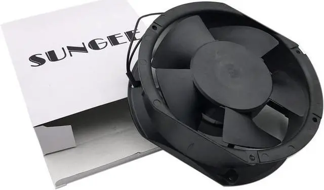 Alt view image 7 of 7 - FP-108EX-S1-B 17CM 17215051MM 110/120V Double Ball Bearing Axial Fan