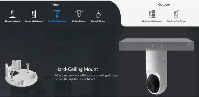 Alt view image 5 of 6 - Ubiquiti UniFi Video G3 Flex Indoor/Outdoor PoE Camera (UVC-G3-FLEX)