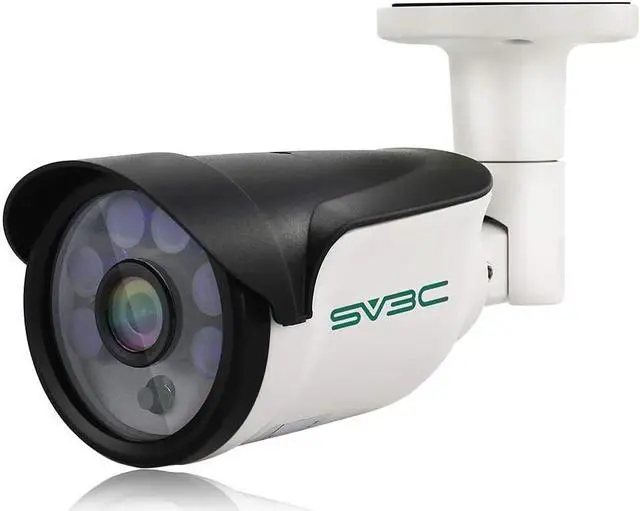 Main image of SV3C POE Camera, 4MP POE IP Security Camera Outdoor(Wired), Motion Detection, HD Infrared Night Vision, Metal Shell, IP66 Waterproof, Onvif Conformant, Support SD Card Record, RTSP, APP, PC
