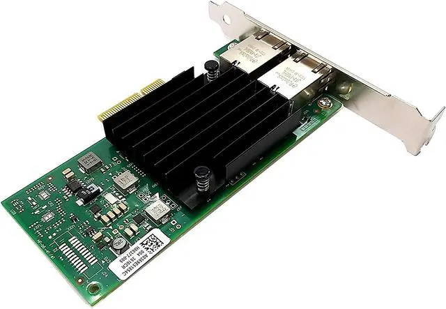 Alt view image 4 of 5 - Dual Port 10GbE RJ-45 PCI-Express x 4 Gigabit Ethernet Server Adapter Dual Port Network Interface Controller Card for X550 Chipset, Compare to Intel X550-T2