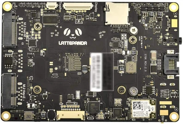 Alt view image 2 of 5 - 2 Alpha 864s Pocket-Sized Windows/Linux Single Board Computer (Win11 Pro Activated, 8GB RAM/64GB eMMC)