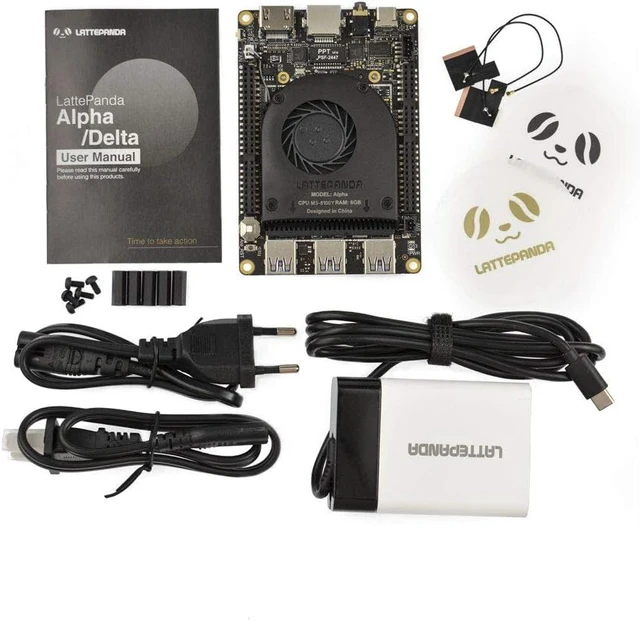 Alt view image 5 of 5 - 2 Alpha 864s Pocket-Sized Windows/Linux Single Board Computer (Win11 Pro Activated, 8GB RAM/64GB eMMC)