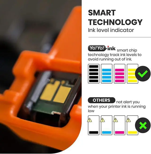 Alt view image 4 of 7 - YoYoInk Compatible Toner Cartridge Replacement for Brother TN221 TN225 B/C/M/Y (2 Black, 1 Cyan, 1 Magenta, 1 Yellow; 5 Pack)