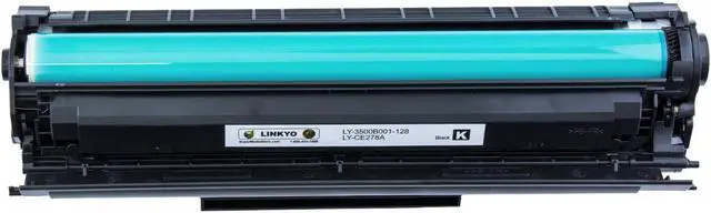 Alt view image 7 of 7 - LINKYO Compatible Toner Cartridges Replacement for Canon 128 (Black, 2-Pack)