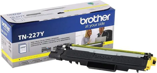 Alt view image 4 of 6 - Brother TN227 4 High Yield Color Toner Set (BK/C/M/Y) (1) TN227BK, (1) TN227C, (1) TN227M, (1) TN227Y