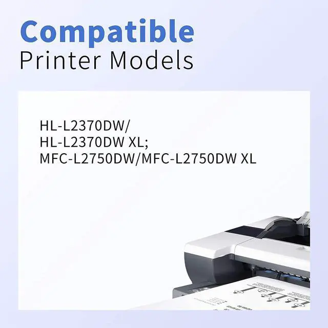 Alt view image 3 of 7 - myCartridge PHOEVER Compatible Toner Cartridge Replacement for Brother TN770 TN-770 DR730 DR-730 for HL-L2370DW HL-L2370DWXL MFC-L2750DW MFC-L2750DWXL Printer(1 Drum+2 Toner,3-Pack)