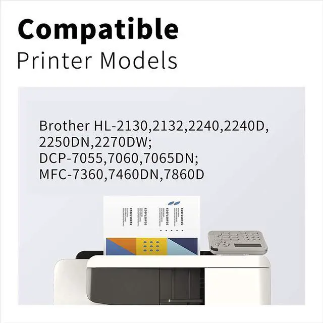 Alt view image 4 of 6 - LemeroSuperx Compatible Toner Cartridge Replacement for Brother TN450 TN420 TN-450 TN-420 Work for MFC-7860DW HL-2270DW IntelliFax-2840 MFC-7360N HL-2280DW MFC-7360N (4 Black)