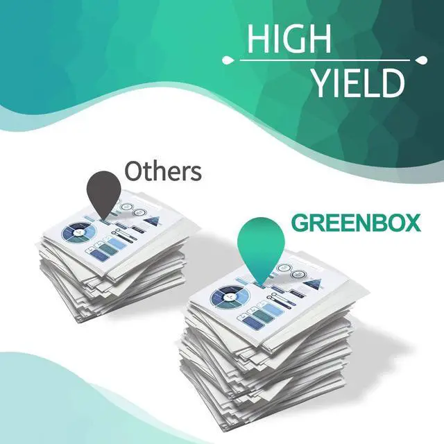 Alt view image 3 of 6 - GREENBOX Remanufactured Ink Cartridge Replacement  67 67XL for DeskJet 2732 2755 Envy 6052 6058 6075 DeskJet Plus 4152 4155 4158 Printer (2 Black 1 Tri-Color)