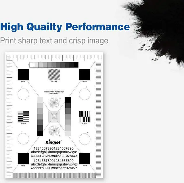 Alt view image 4 of 7 - Kingjet Compatible Toner Cartridge Replacement for 05X CE505X Work for P2055 P2055d P2055dn P2055x, 2 Black