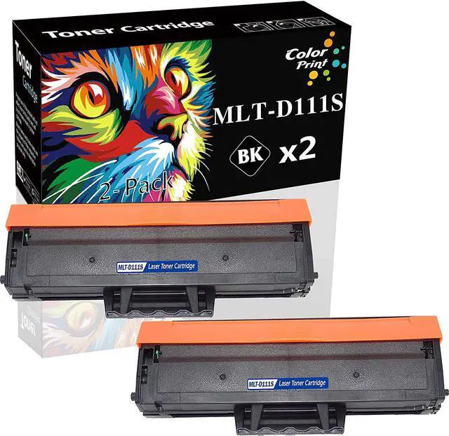 Main image of ColorPrint Compatible Toner Cartridge Replacement for Samsung MLTD111S D111S MLT-D111S 111S Work with Xpress M2020W M2020 M2022 M2022W M2070 M2070F M2070FW M2070W Printer (Black, 2-Pack)