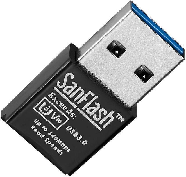 SanFlash PRO USB 3.0 Card Reader Works for Micromax Canvas