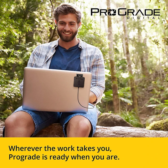 Alt view image 7 of 7 - CFast and SD UHS-II Dual-Slot Memory Card Reader by ProGrade Digital | USB 3.2 Gen 2 for Professional Filmmakers, Photographers & Content Creators